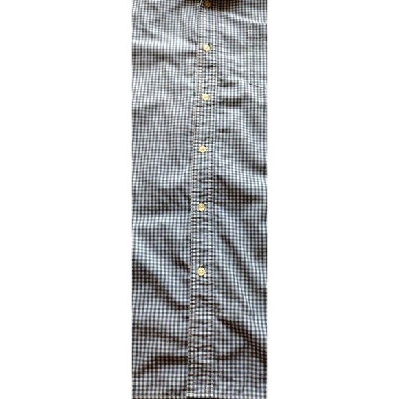 Chaps Shirt Mens XL Button Down Short Sleeve Checkered Coastal Summer - Picture 9 of 16